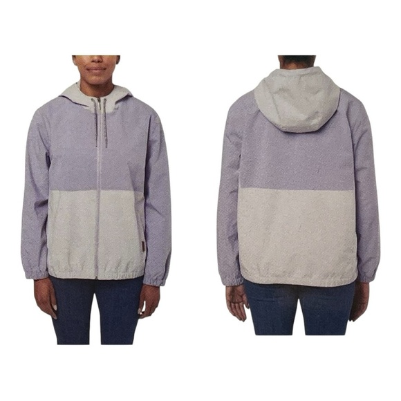 Voyager Women's Windwear Stretch Hooded Rain Jacket, Heirloom Lilac Size: S - Picture 3 of 12